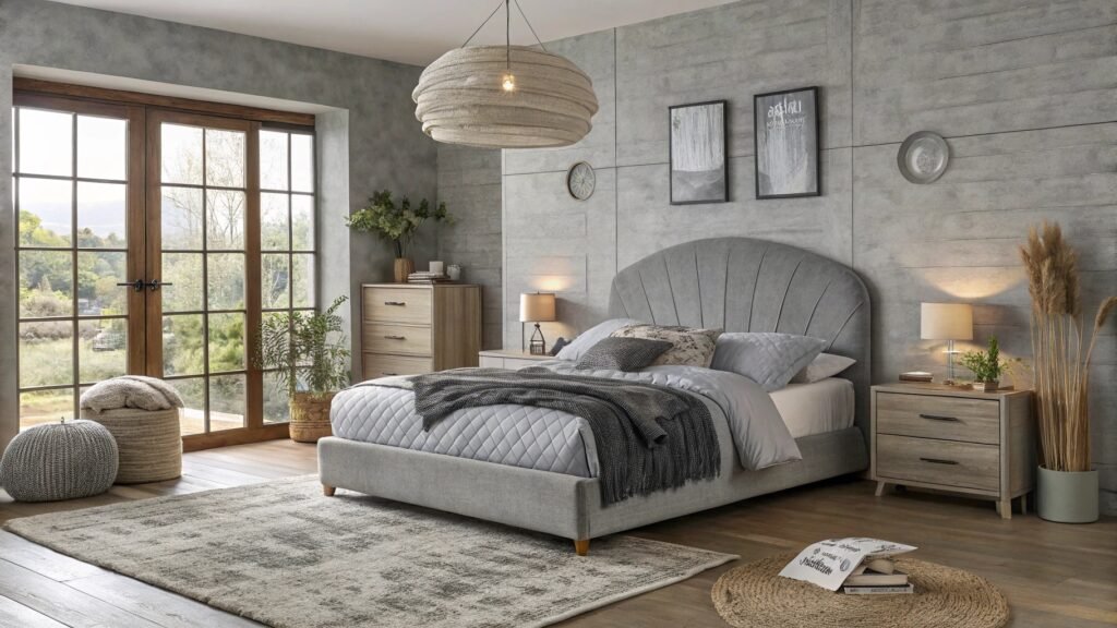 19 Moody Grey Headboard Bedroom Designs for a Dramatic Upgrade