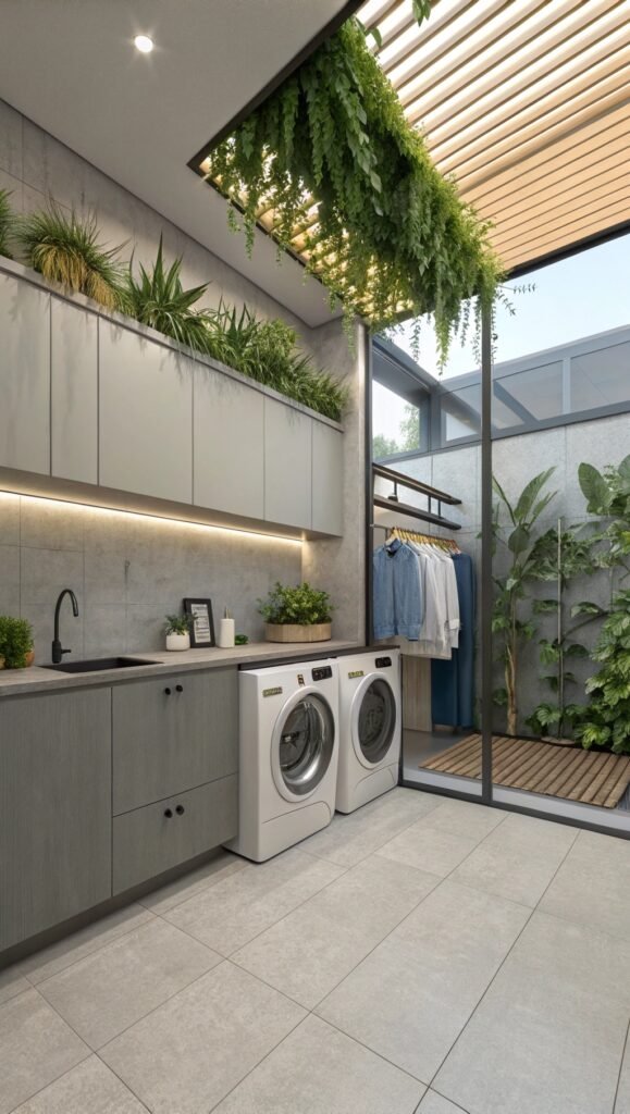Step Inside These Swanky Modern Laundry Room Ideas That Redefine Style