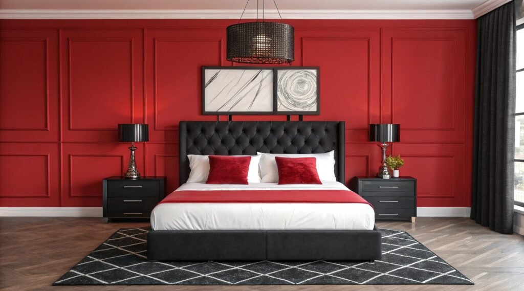 How Fiery Red Bedroom Ideas Can Transform Your Space with Passion and Bold Style