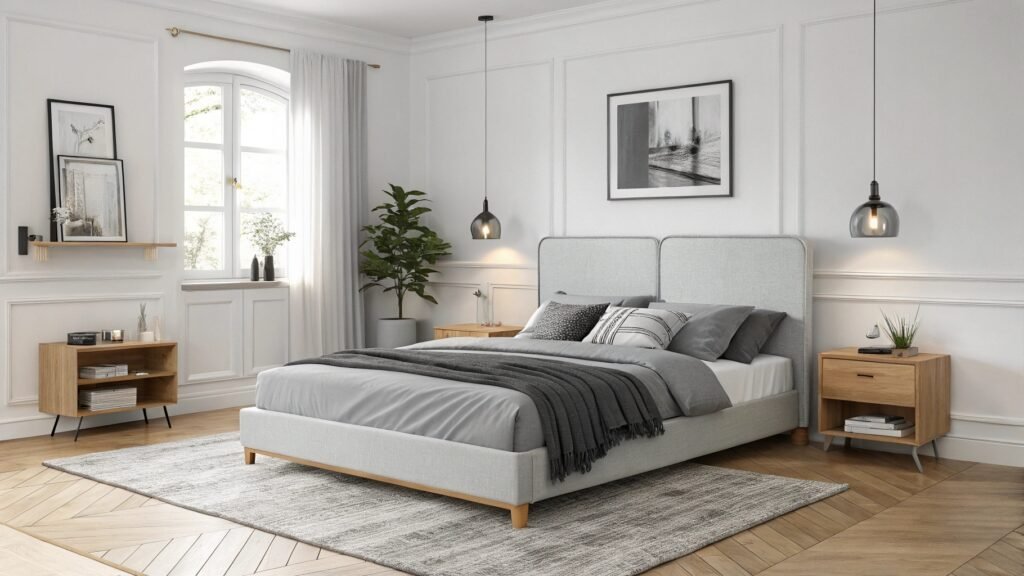 19 Moody Grey Headboard Bedroom Designs for a Dramatic Upgrade
