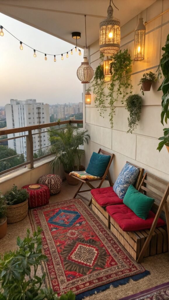 The Charm of Compact Spaces: Exploring Small Balcony Decoration Ideas