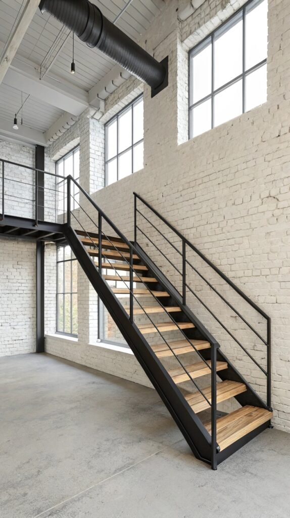 The Timeless Appeal of Black and White Stair Designs in Modern Interiors