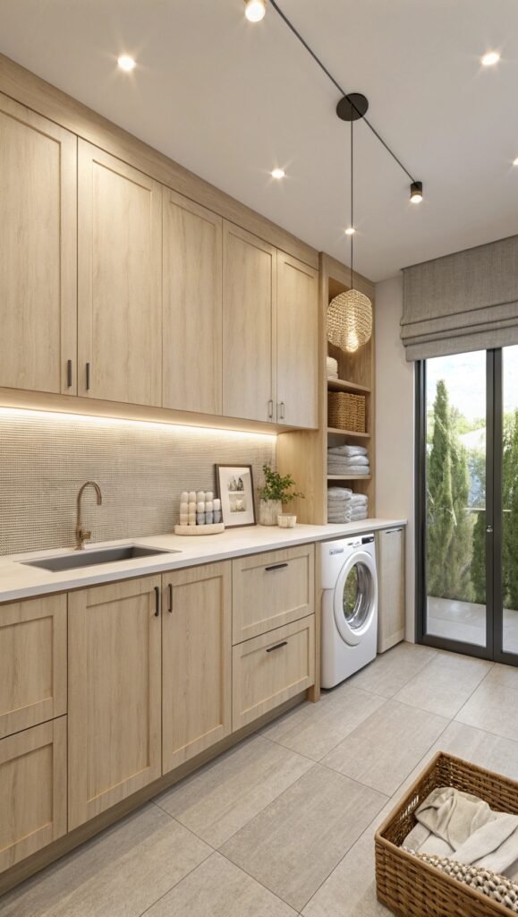 Step Inside These Swanky Modern Laundry Room Ideas That Redefine Style