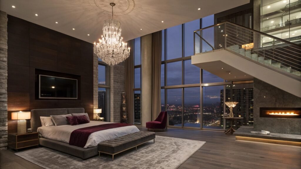 Luxury Penthouse Bedroom Ideas That Elevate Modern Elegance to New Heights