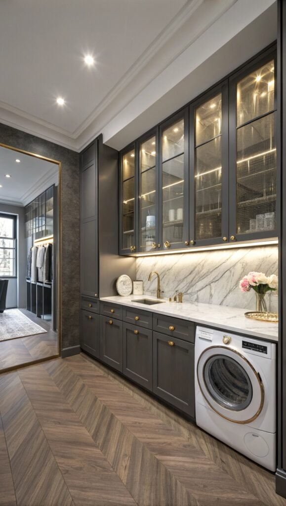 Step Inside These Swanky Modern Laundry Room Ideas That Redefine Style