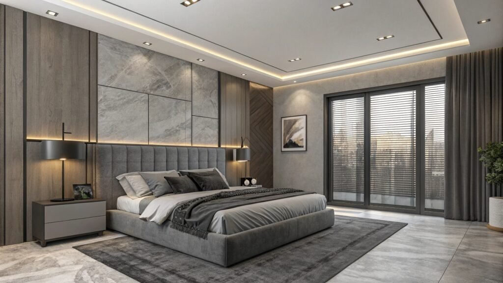 19 Moody Grey Headboard Bedroom Designs for a Dramatic Upgrade