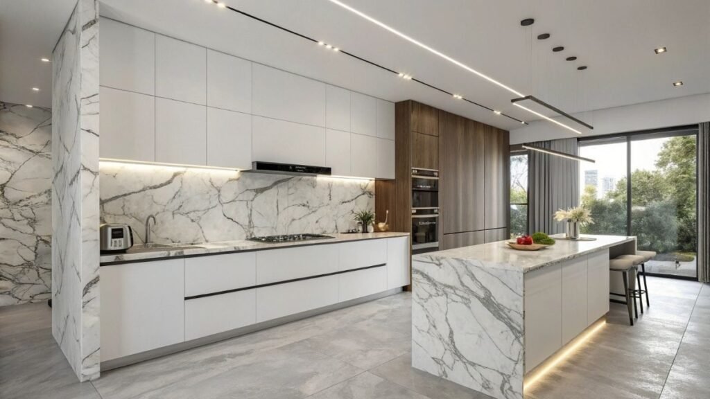 19 Captivating Kitchen Accent Wall Ideas