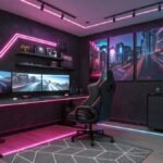 19 Futuristic Video Game Room Ideas for the Ultimate Gaming Escape