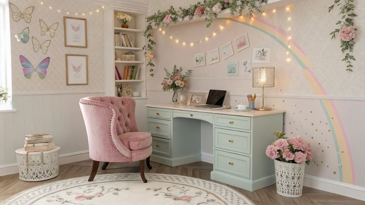 19 Whimsical Home Office Desk Decor Ideas