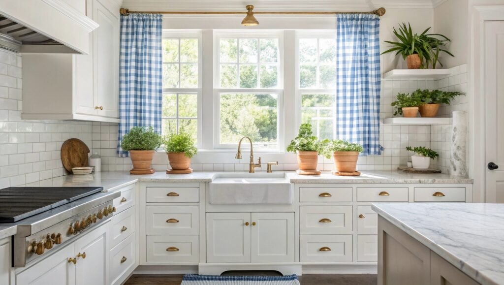 19 Creative Above-Sink Curtains Ideas for a Stylish Kitchen Makeover