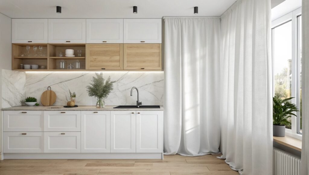 19 Creative Above-Sink Curtains Ideas for a Stylish Kitchen Makeover