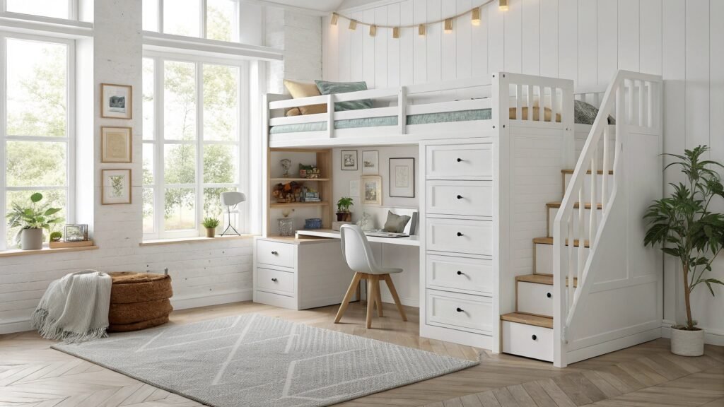 Inspiring Loft Bed Ideas to Elevate Compact Living Areas