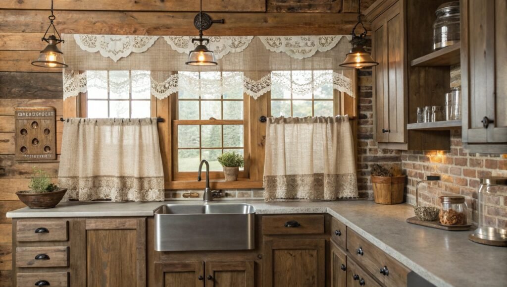 19 Creative Above-Sink Curtains Ideas for a Stylish Kitchen Makeover