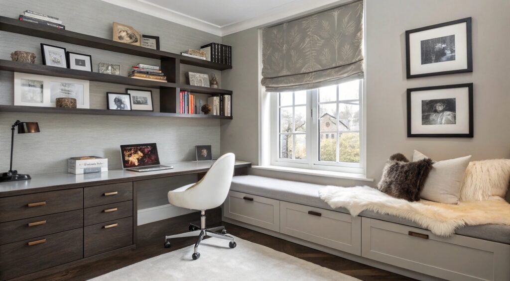 Small Cozy Bedroom Office Combo Ideas: Design Solutions for Compact Living