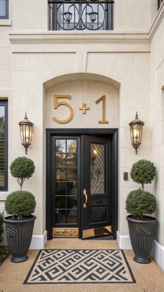How To Create House Number Ideas That Make a Bold First Impression