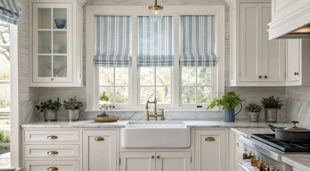 19 Creative Above-Sink Curtains Ideas for a Stylish Kitchen Makeover