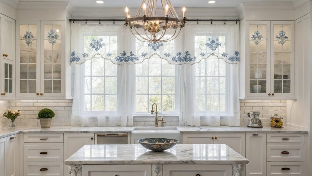 19 Creative Above-Sink Curtains Ideas for a Stylish Kitchen Makeover