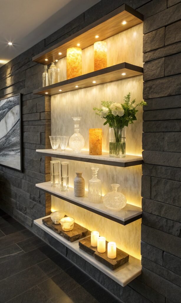 Chic Yet Quirky Kitchen Shelves Decor Ideas That Transform Your Space