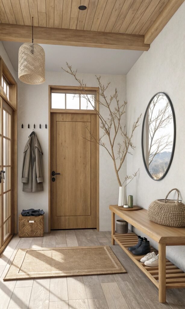 The Interior Design Trick Everyone’s Using: Behind-Door Entryway Ideas