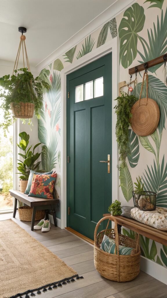 The Interior Design Trick Everyone’s Using: Behind-Door Entryway Ideas
