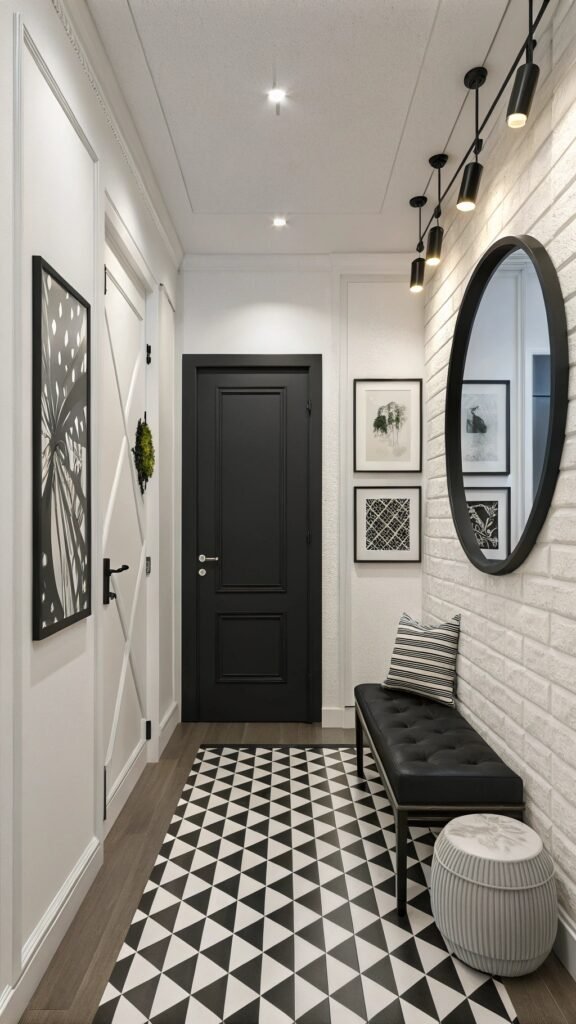 The Interior Design Trick Everyone’s Using: Behind-Door Entryway Ideas