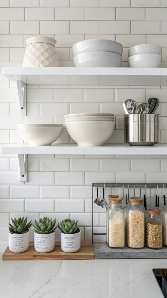 Chic Yet Quirky Kitchen Shelves Decor Ideas That Transform Your Space