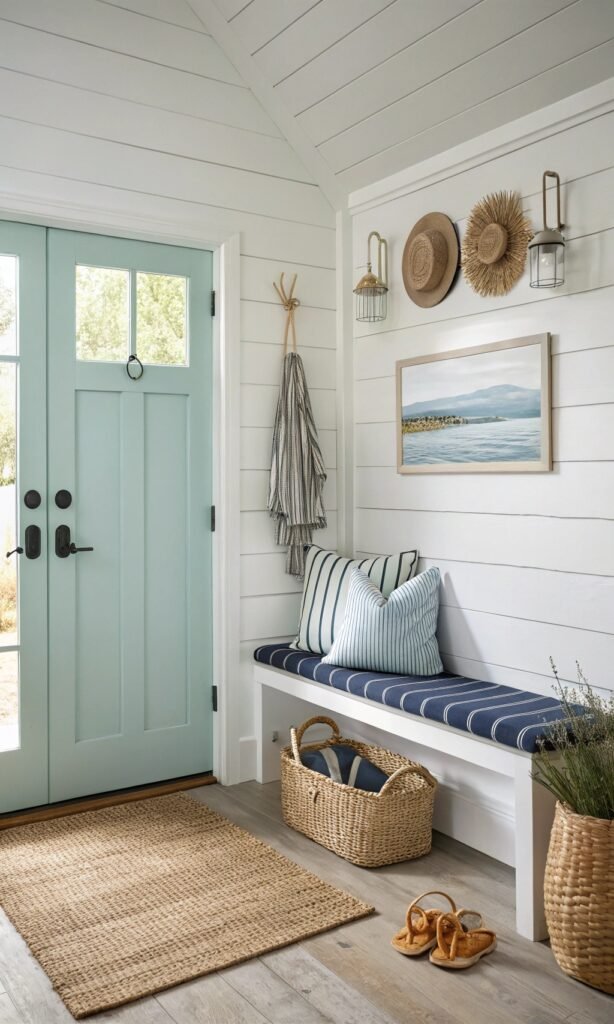The Interior Design Trick Everyone’s Using: Behind-Door Entryway Ideas