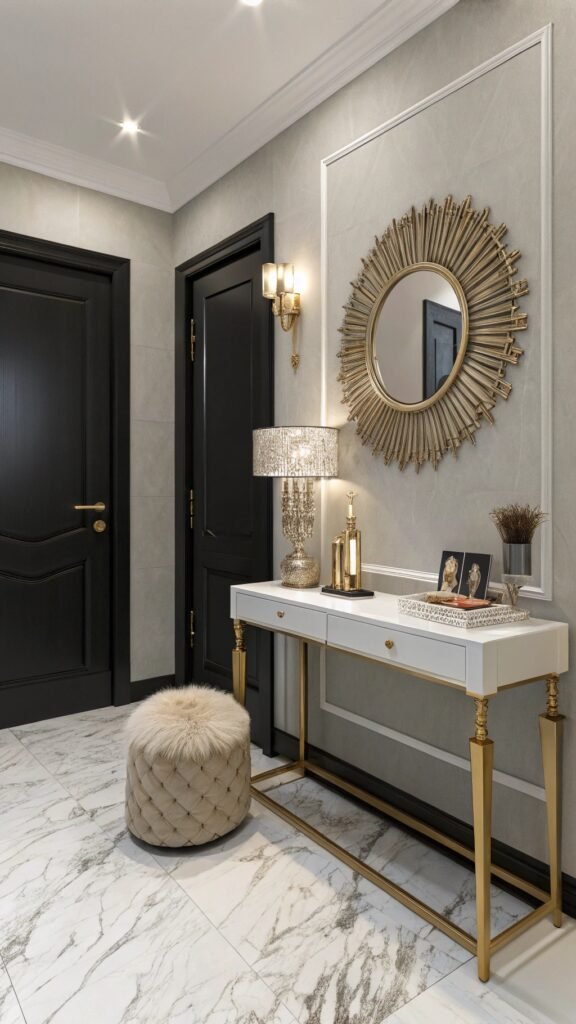 The Interior Design Trick Everyone’s Using: Behind-Door Entryway Ideas