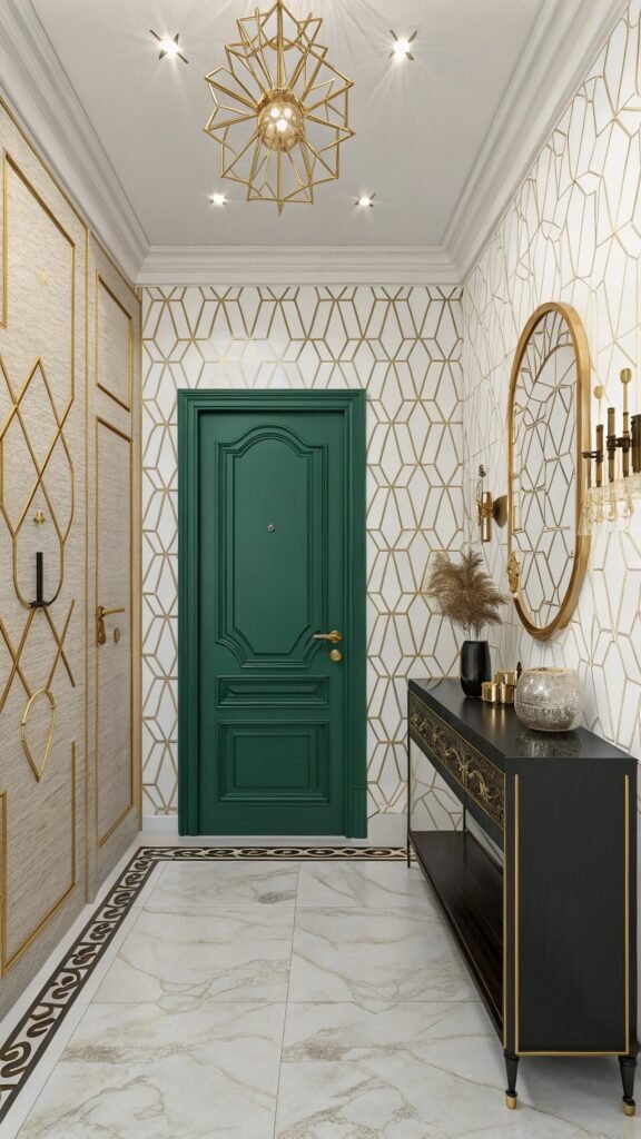 The Interior Design Trick Everyone’s Using: Behind-Door Entryway Ideas