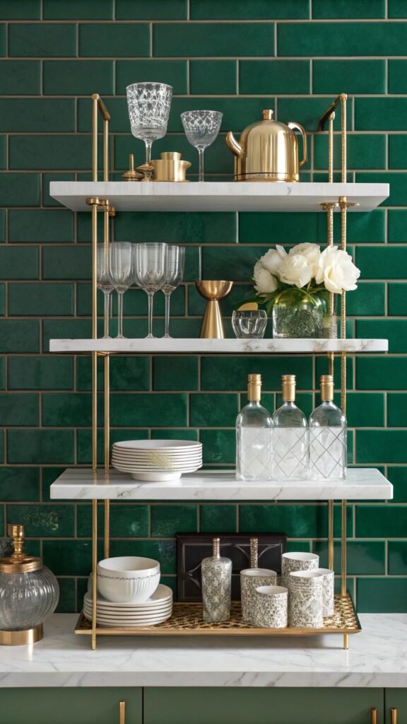 Chic Yet Quirky Kitchen Shelves Decor Ideas That Transform Your Space