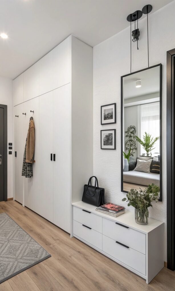 The Interior Design Trick Everyone’s Using: Behind-Door Entryway Ideas