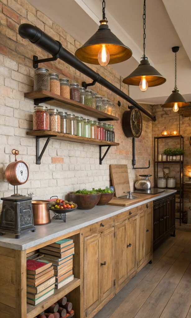 Chic Yet Quirky Kitchen Shelves Decor Ideas That Transform Your Space