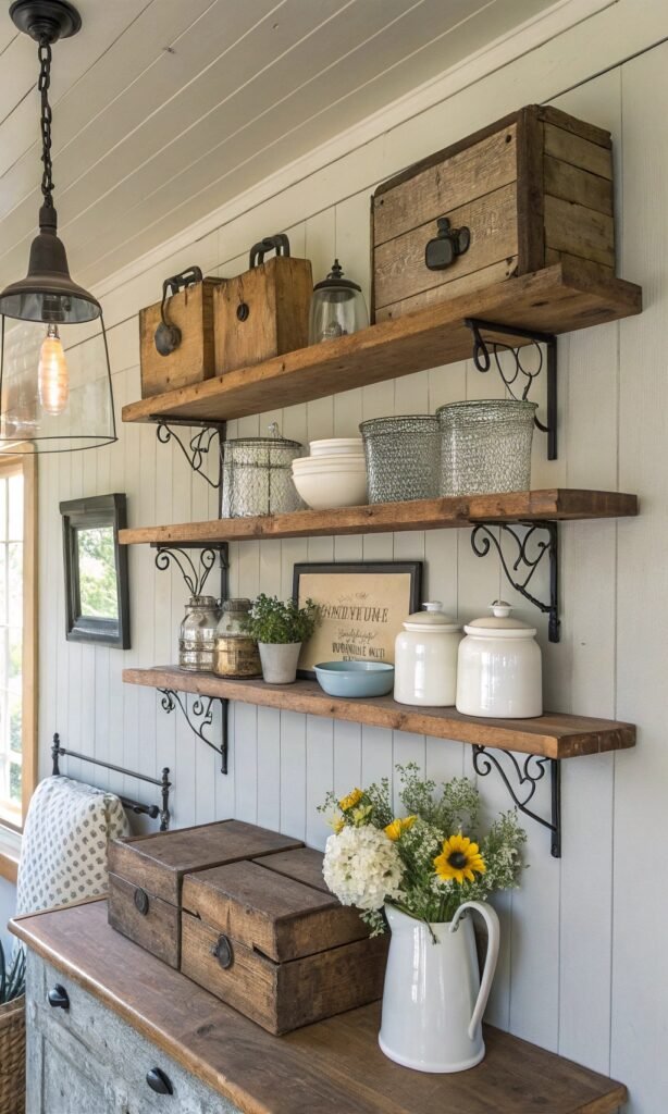 Chic Yet Quirky Kitchen Shelves Decor Ideas That Transform Your Space