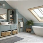 19 Attic Bathroom Ideas With A Sloped Ceiling