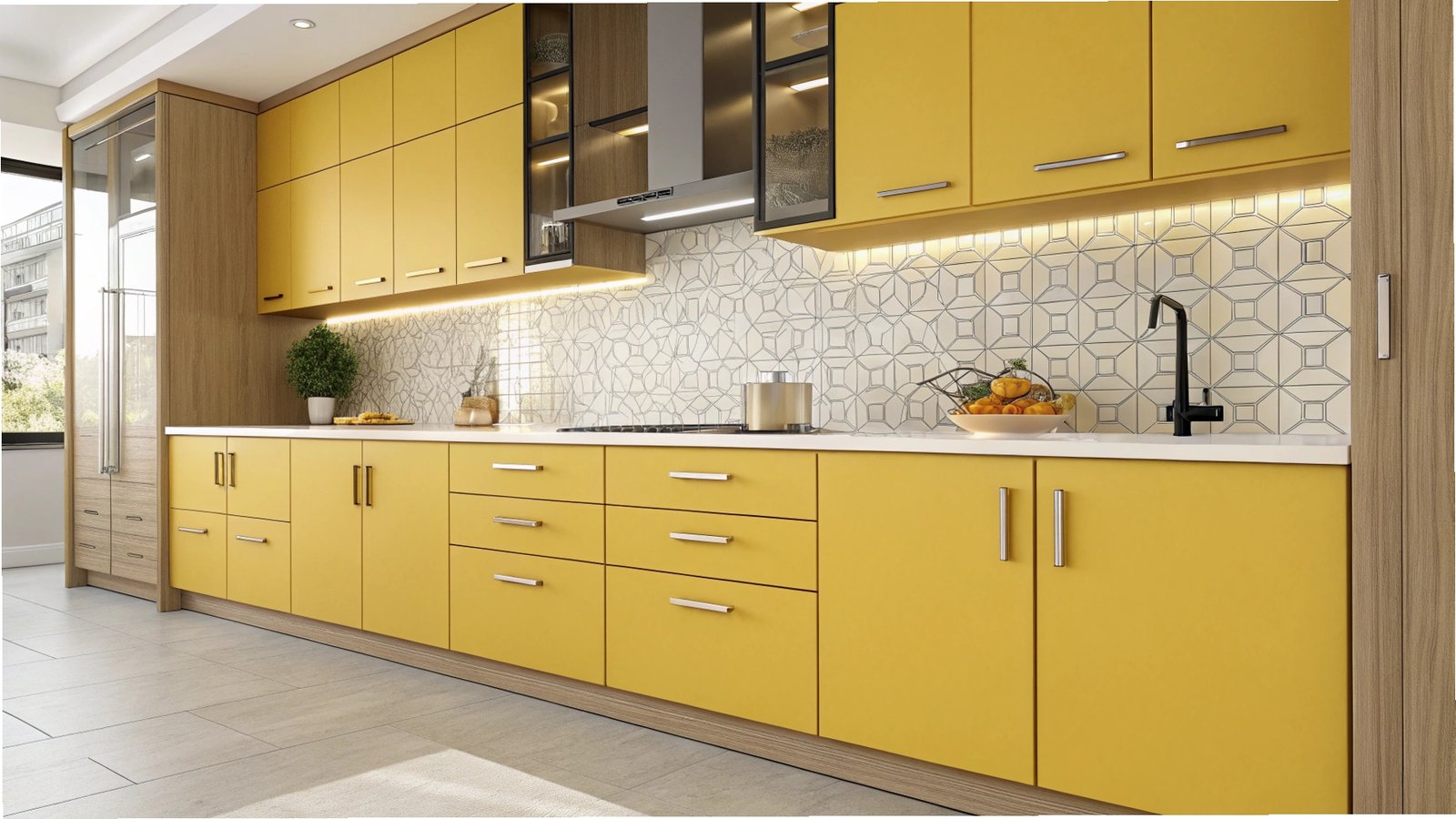 19 Yellow Kitchen Cabinet Designs