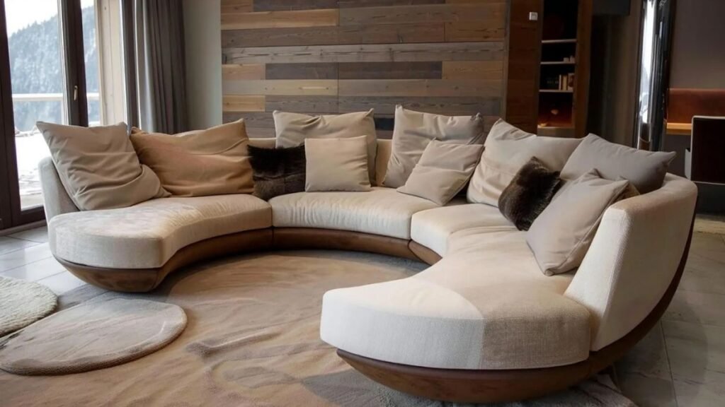 21 Undulating Curved Furniture Ideas That Soften Any Space