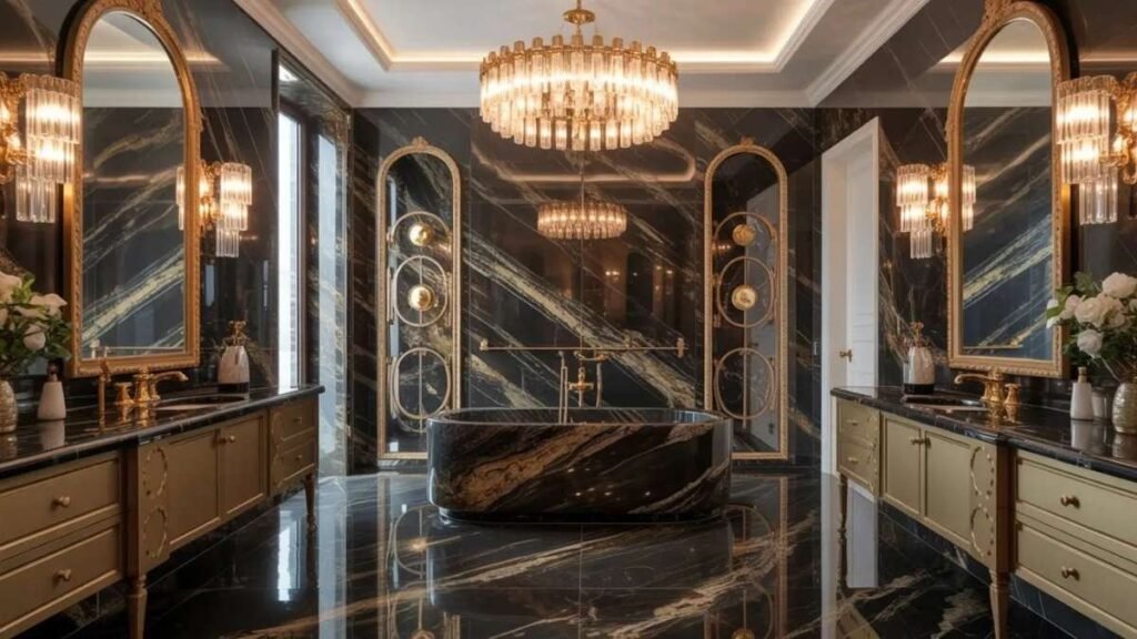 21 Luxurious Marble Bathroom Designs