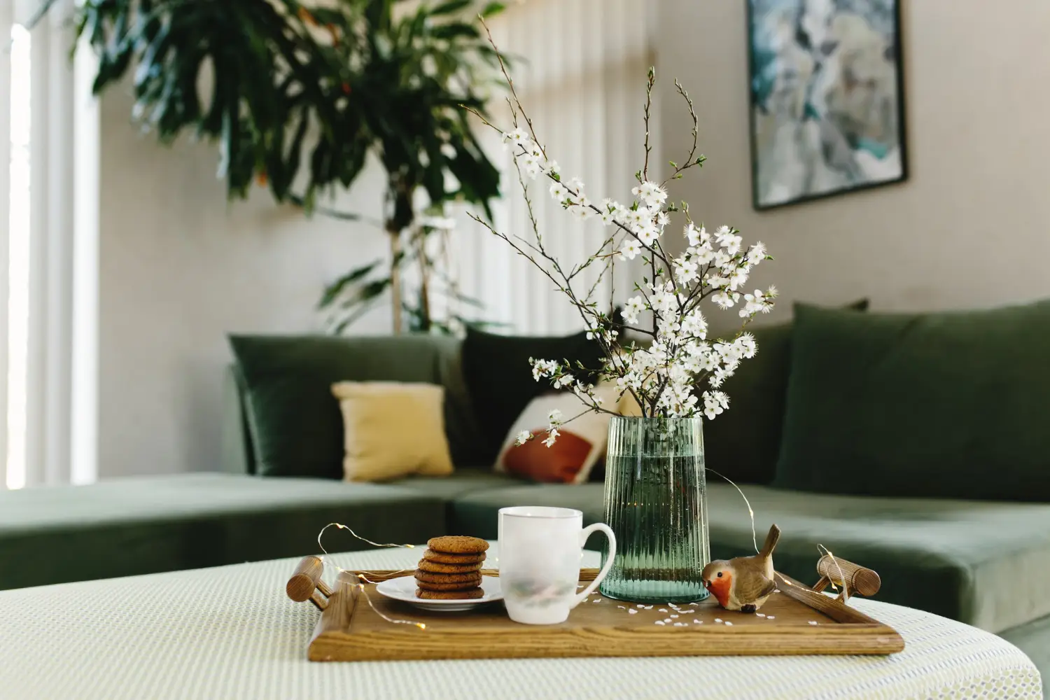 Cozy Nook: Afternoon Tea & Blossoms