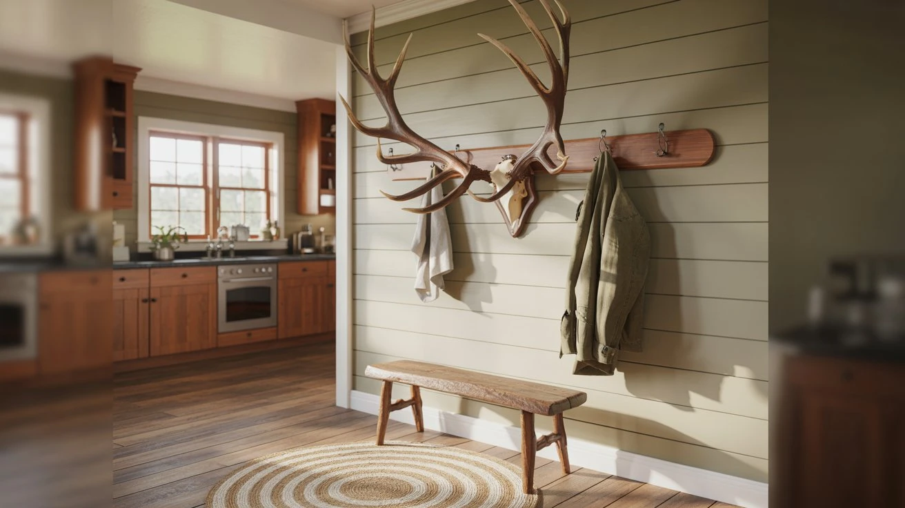Antler Hallway Kitchen Transition