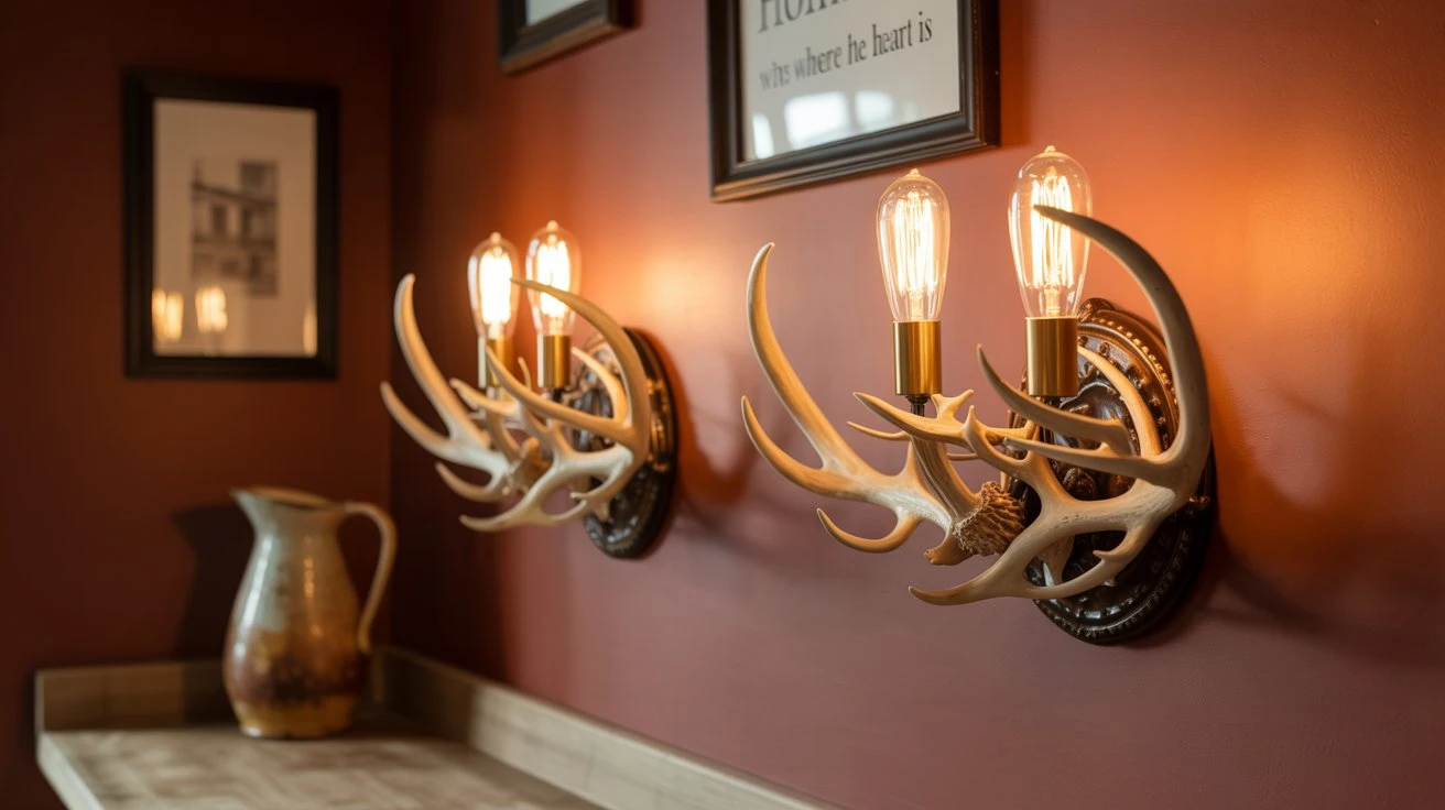 Antler Kitchen Wall Sconces