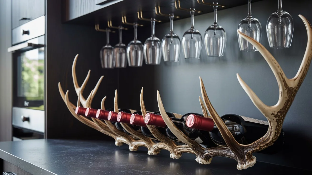 Antler Kitchen Wine Rack