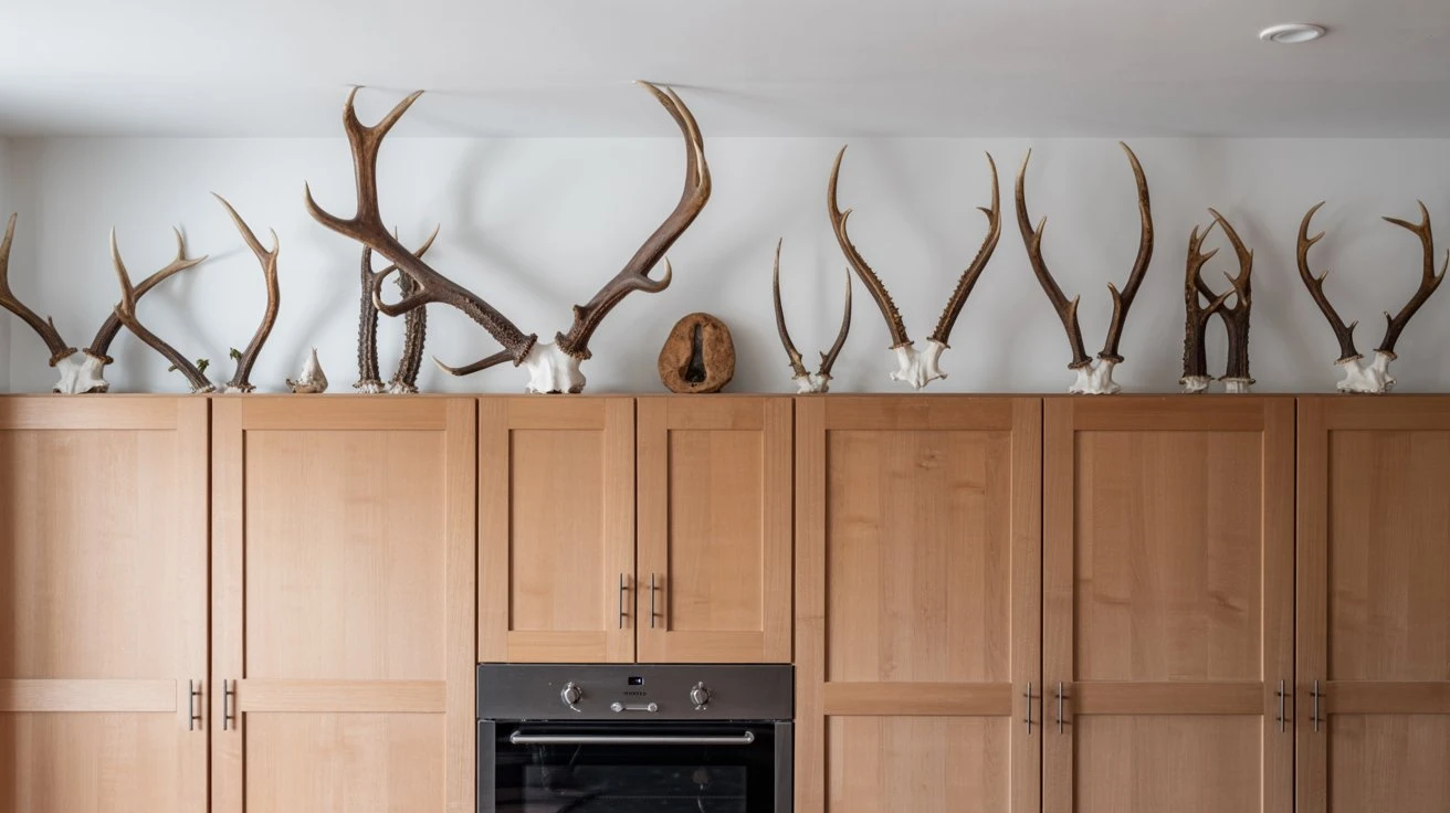 Antler Pot Rack Overhead