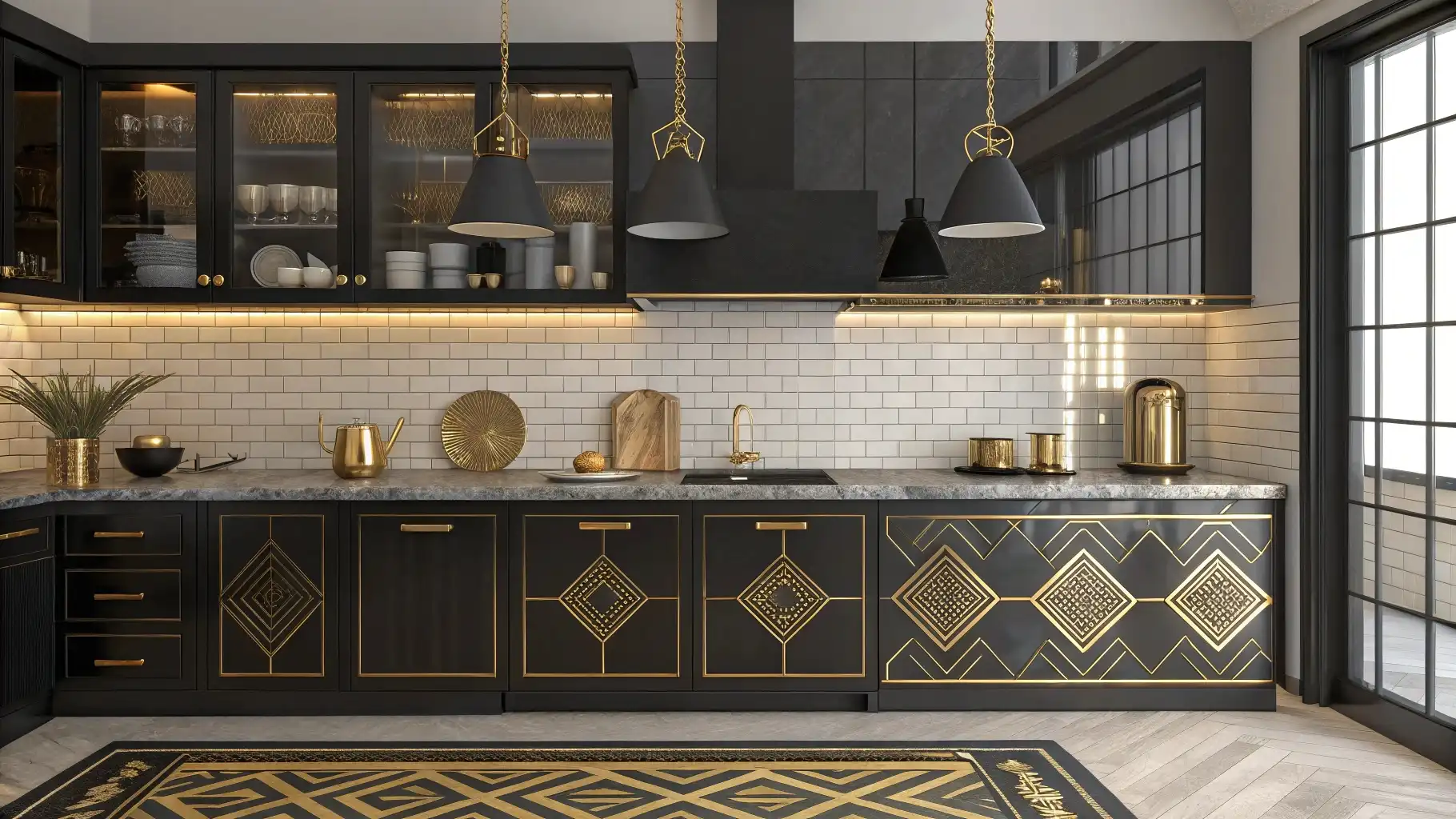 Art Deco Glamour Counter Collection
