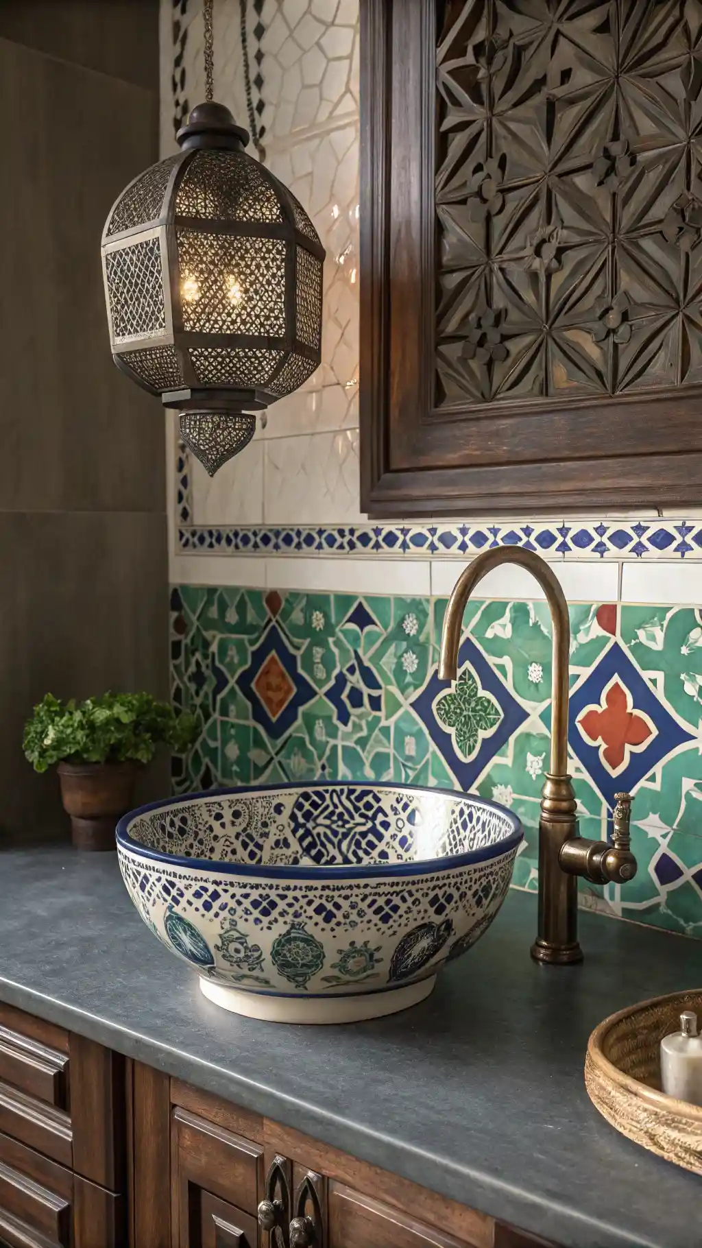 Artisanal Moroccan Vessel