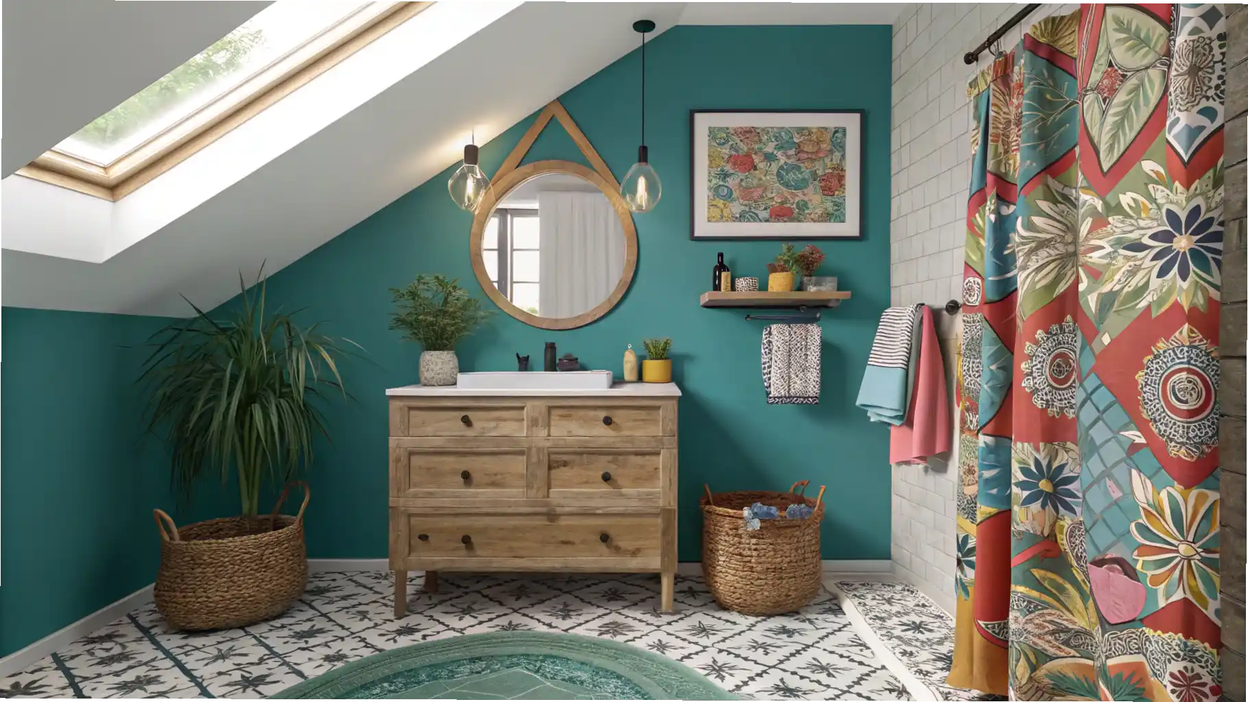 Bohemian Burst in the Loft
