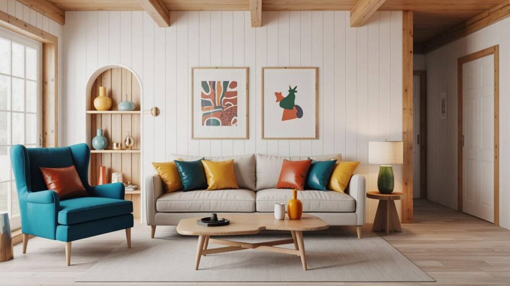 Bright Accents Cabin