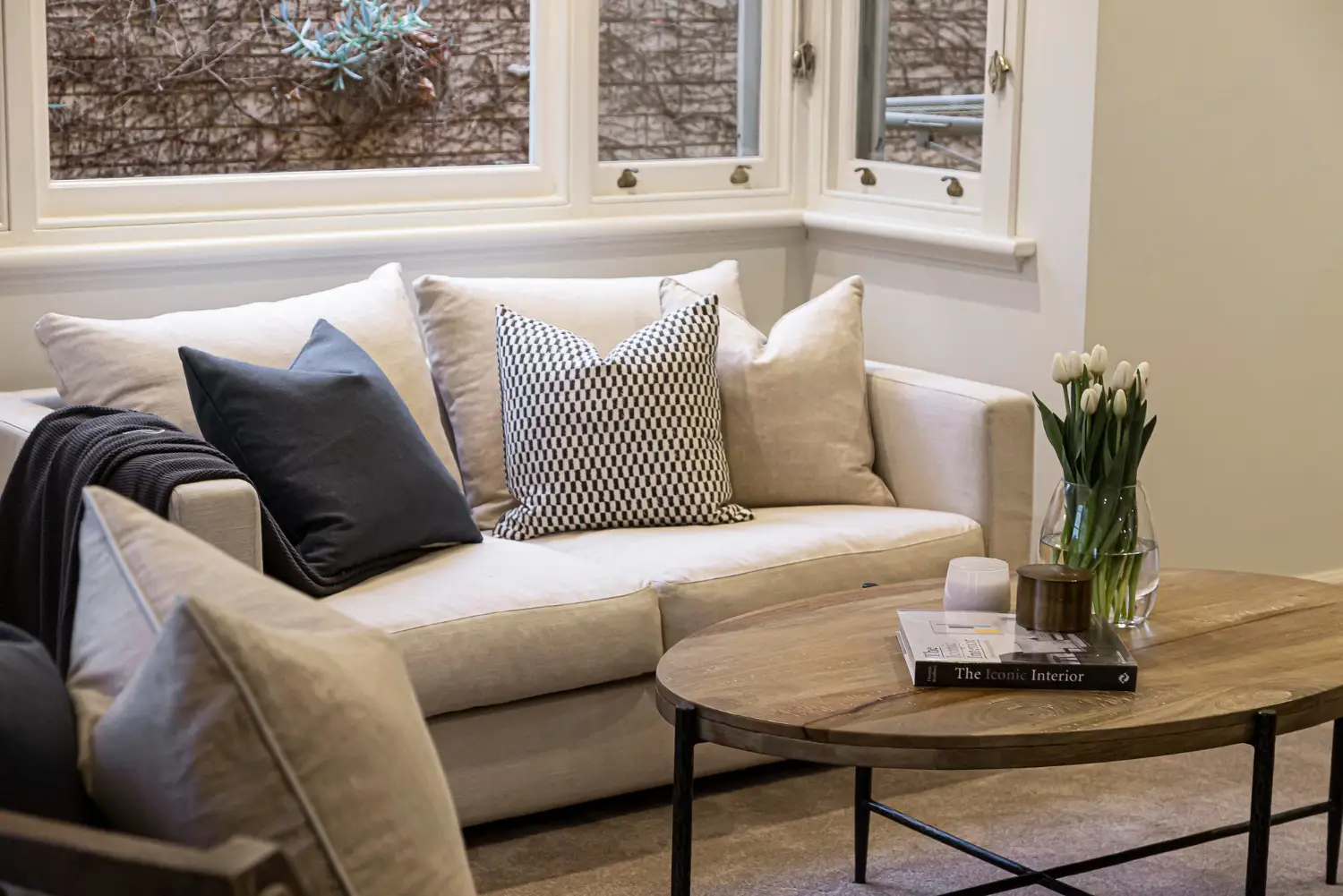 Minimalist Charm with Cream Seating