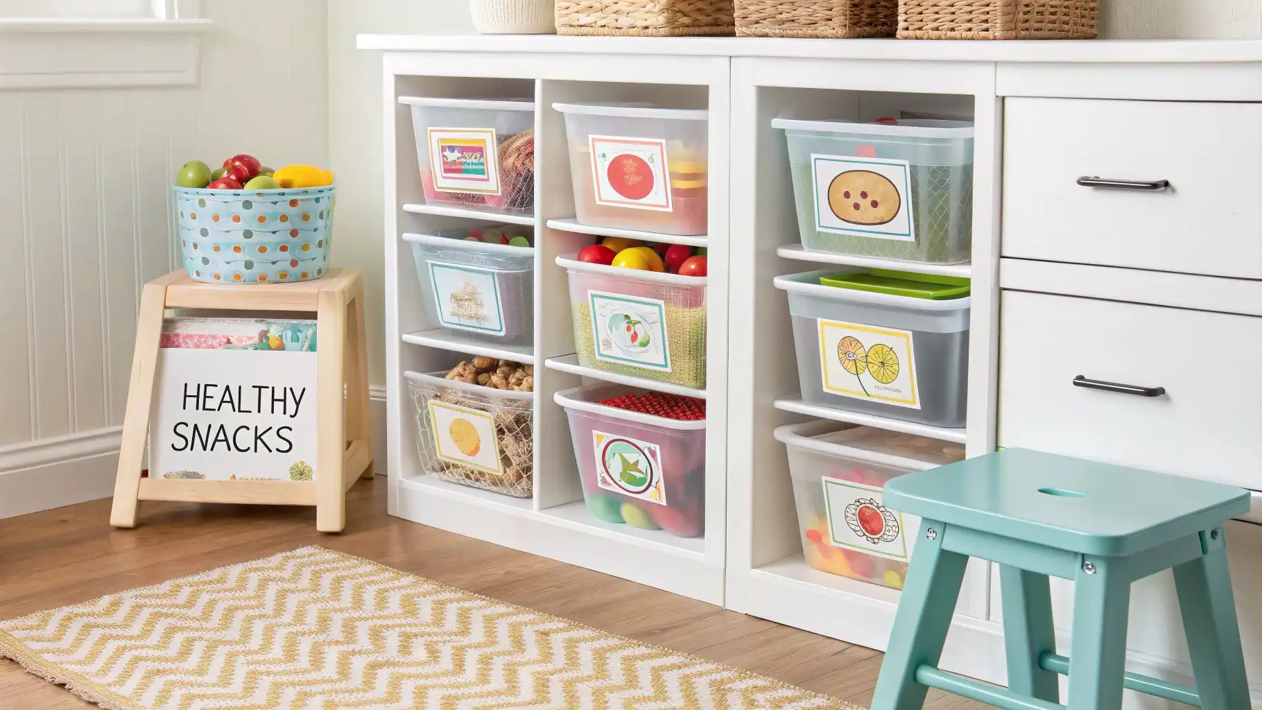 Child-Friendly Snack Station