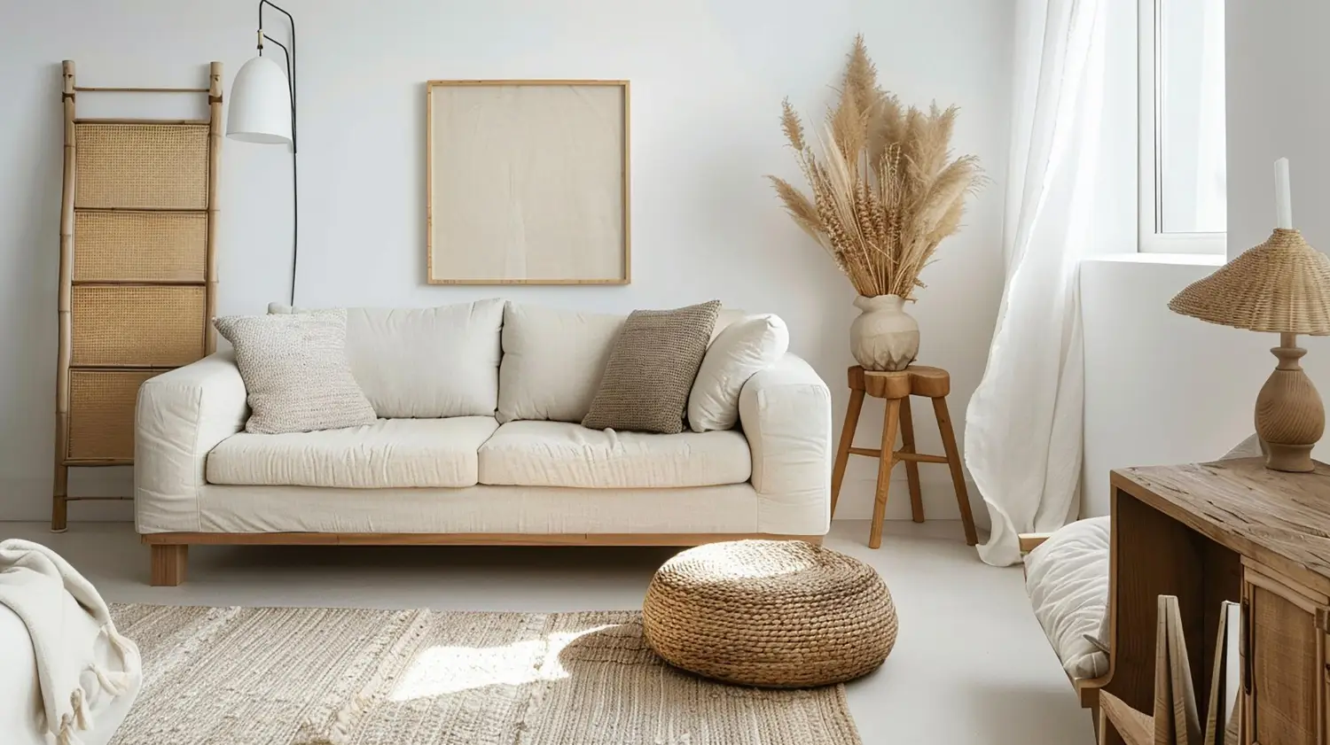 Contemporary Curves in Cream