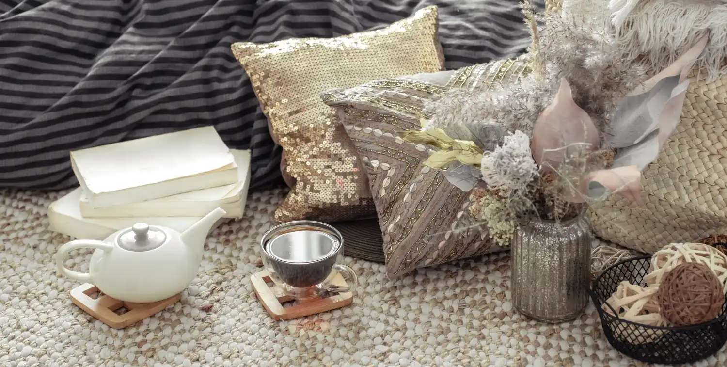 Cozy Retreat: Textures & Tea